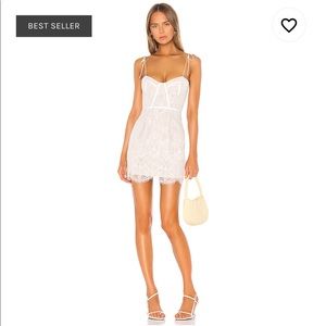 Superdown lace mini dress